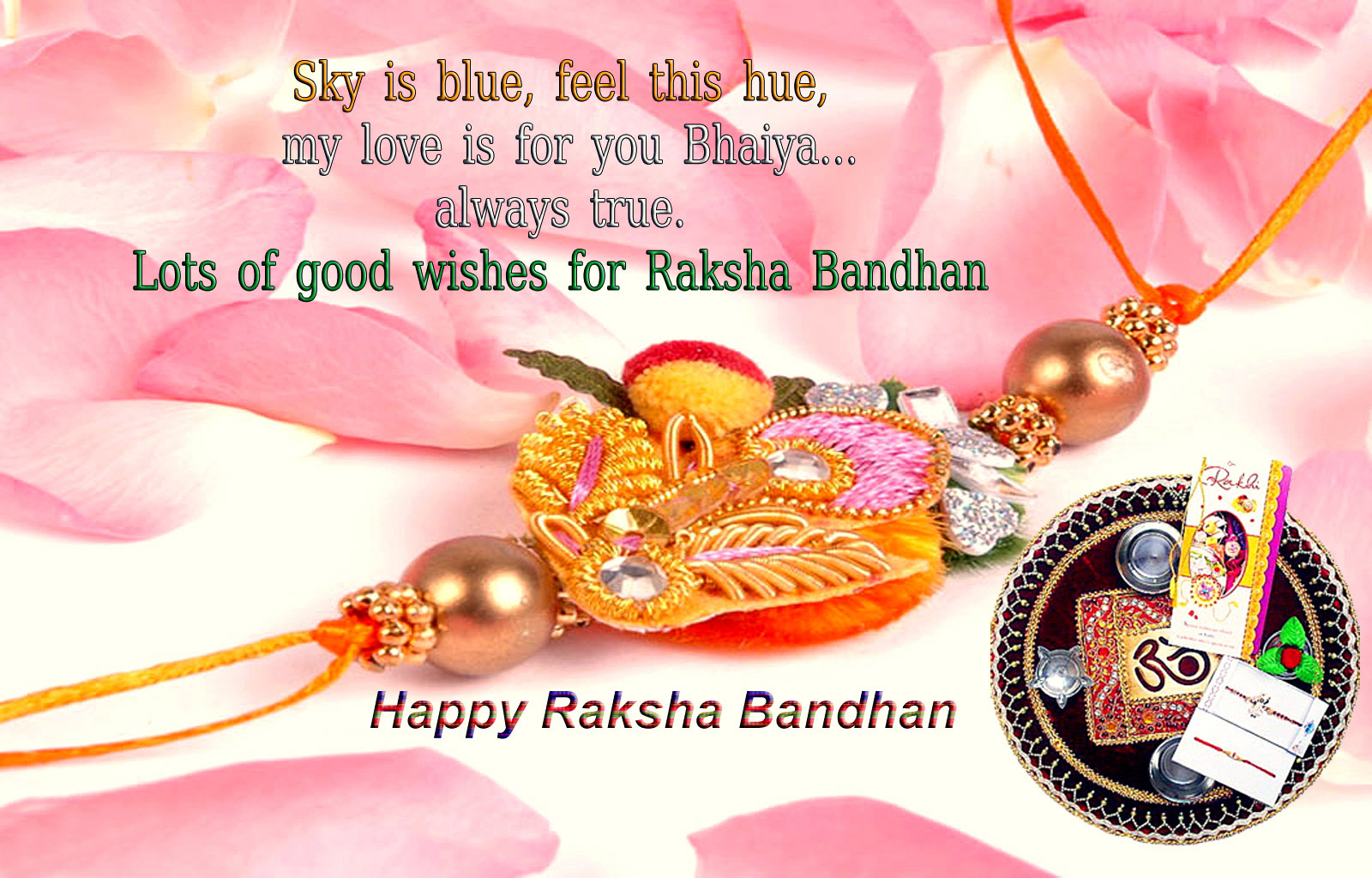 Happy Raksha Bandhan Greeting Cards