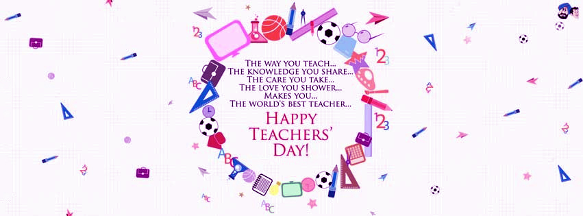 Happy Teachers Day Facebook Covers, Photos, Banners 2015 5