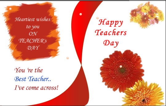 Teachers Day Greeting Cards 2016 - E Greeting(Free Download) 