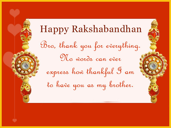 Happy Raksha Bandhan Greeting Cards [Brothers and Sisters]