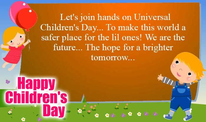 Happy Childrens Day Quotes Images