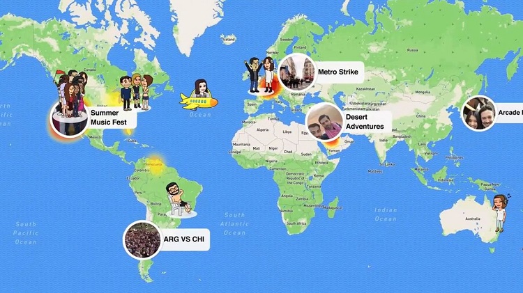 Child Security At Risk Owing To Snapchat Map Update